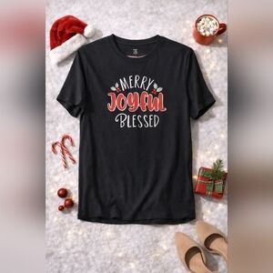 Holiday Time Black T-Shirt